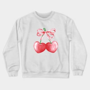Cherry with bow Crewneck Sweatshirt